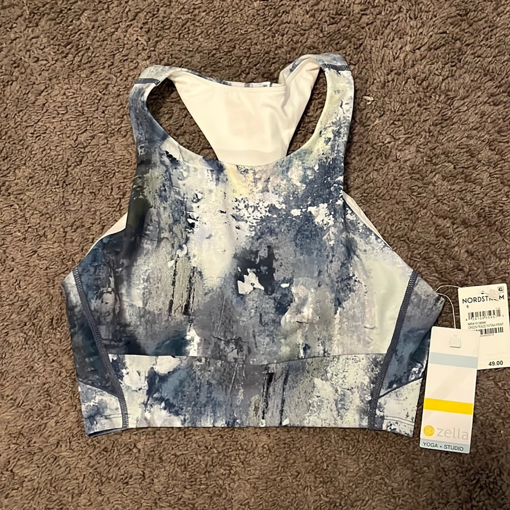 NWT Zella Sports Bra Support Tank